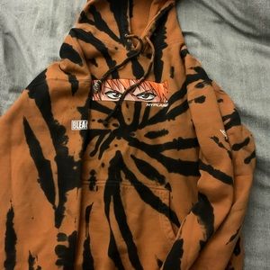 Hypland Ichigo Bleach Tie-Die Anime Hoodie